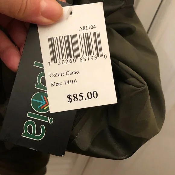 Sequoia Black Camo Jacket Toddler Boy